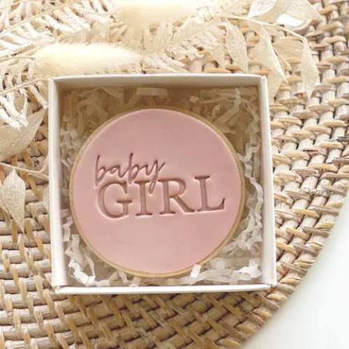 Cookie Stamp Embosser - Baby Girl #2